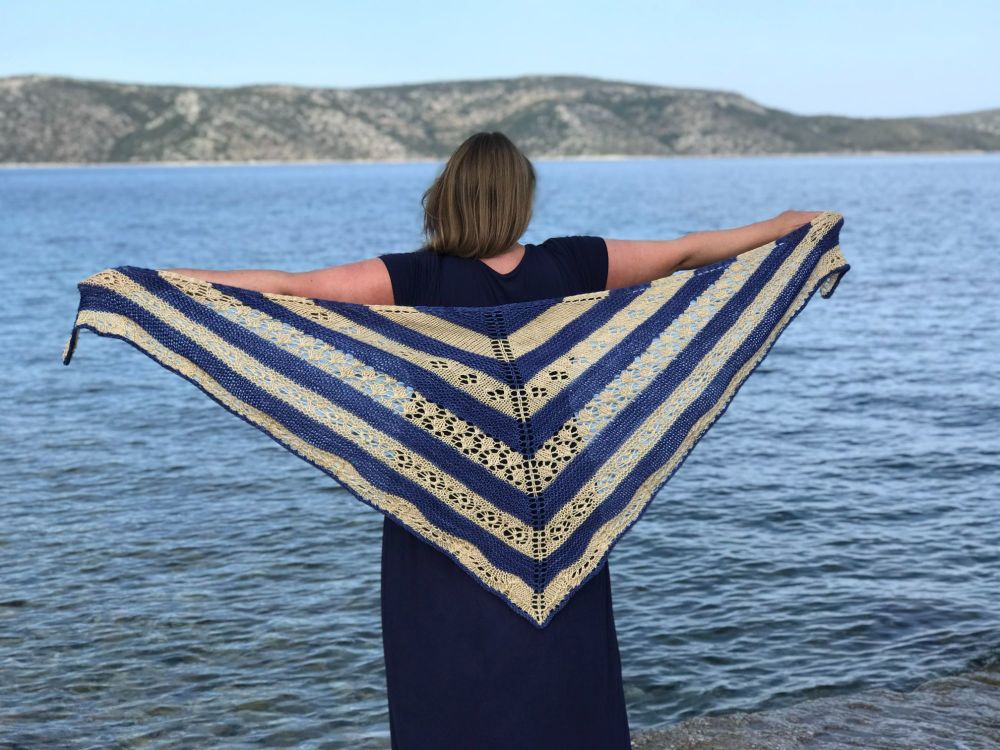 Shawl Knitting Kit - Dappled Days