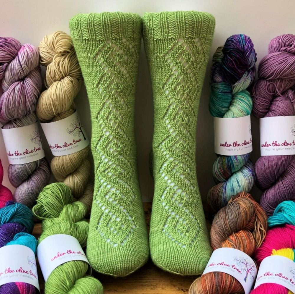 Sock Knitting Kit - Guildhall Yard  (Choose Your Yarn)