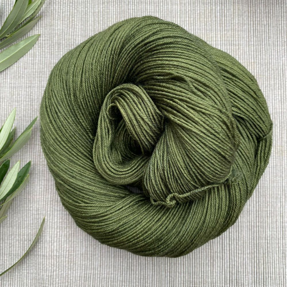 Olive Green Yarn (Dyed to Order)