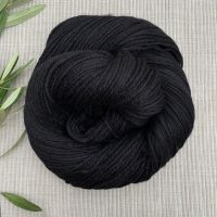 <!--056-->Black Yarn | 'Coal' (Dyed to Order)