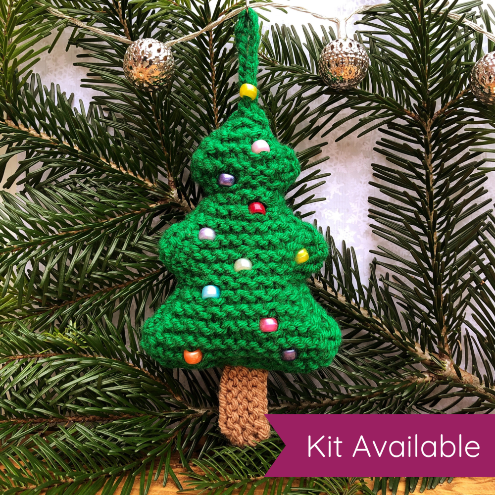 Knitted Christmas Tree Pattern