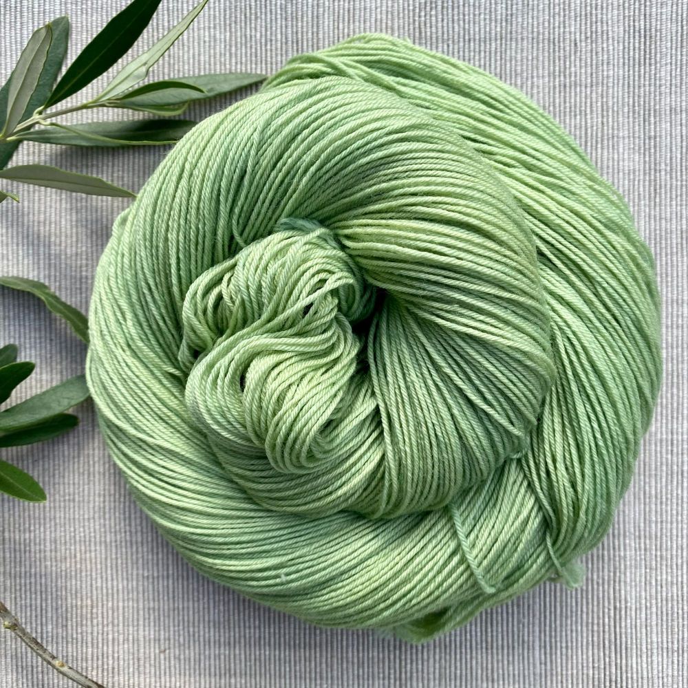 Light Green Yarn | 'Green Tea' (Dyed to Order)