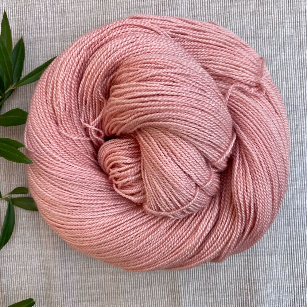 Light Pink Yarn | 'Cherry Blossom' (Dyed to Order)