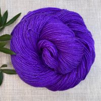 <!--038-->Bright Purple Yarn | 'Cadbury' (Dyed to Order)