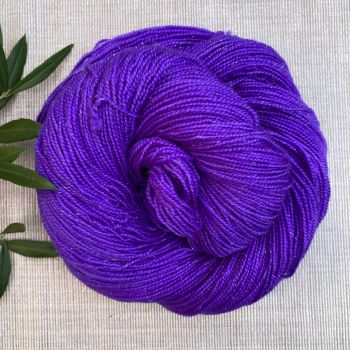 Bright Purple Yarn | 'Cadbury'