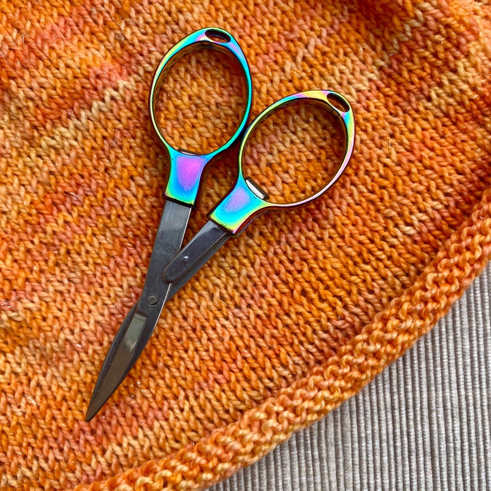 KnitPro Mindful Collection - Rainbow Folding Scissors