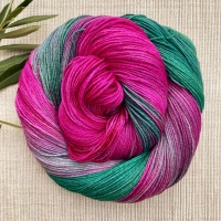 4 ply / Sock Yarn - Bougainvillea