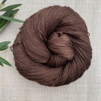<!--053-->Dark Brown Yarn | 'Mud Pie' (Dyed to Order)