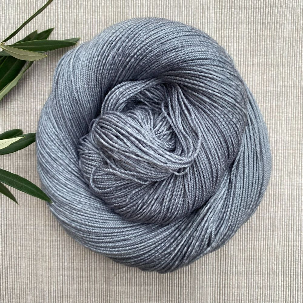 Grey Yarn | 'Steel' (Dyed to Order)