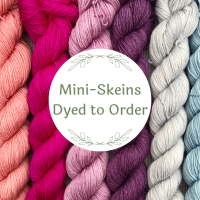 <!---001--->Mini-Skeins - Dyed to Order in a colour of your choice.