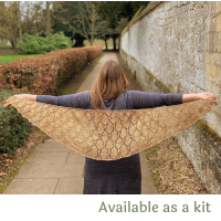 One Skein Shawl Knitting Pattern  - When in Rome (from the 'Shades of...' Collection)