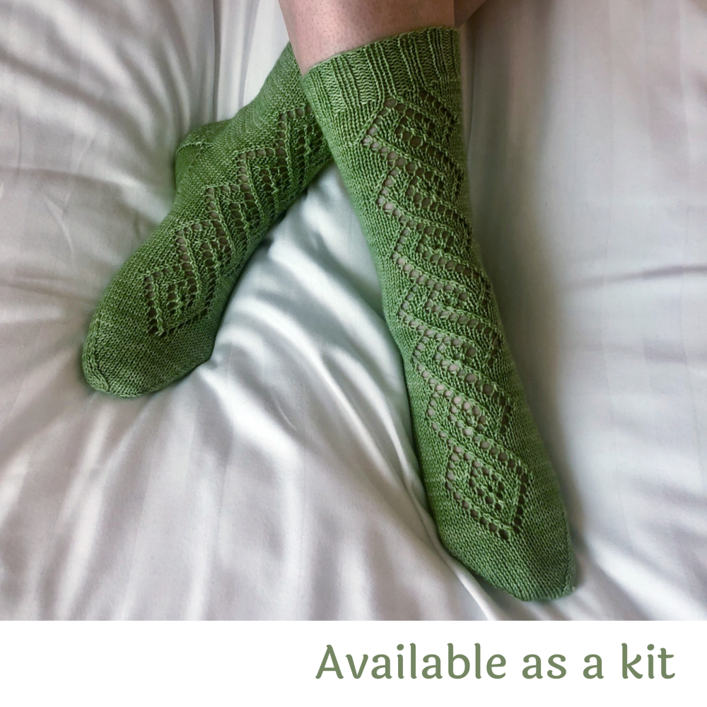 Sock Knitting Pattern - Guildhall Yard Socks