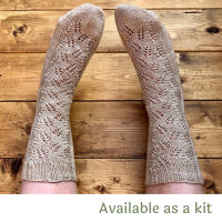 Sock Knitting Pattern - Light as a Feather Socks
