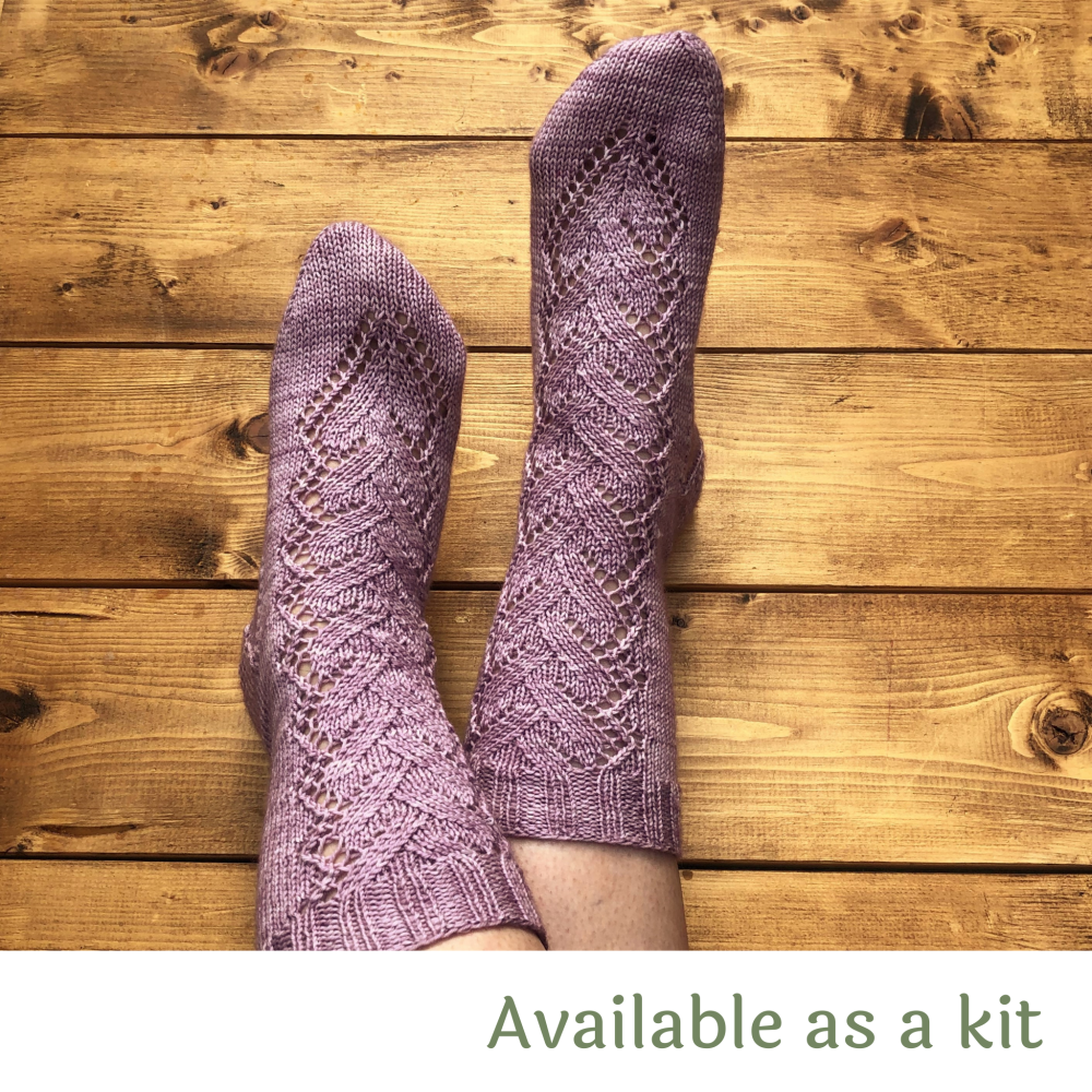 Sock Knitting Pattern - River Fleet Socks