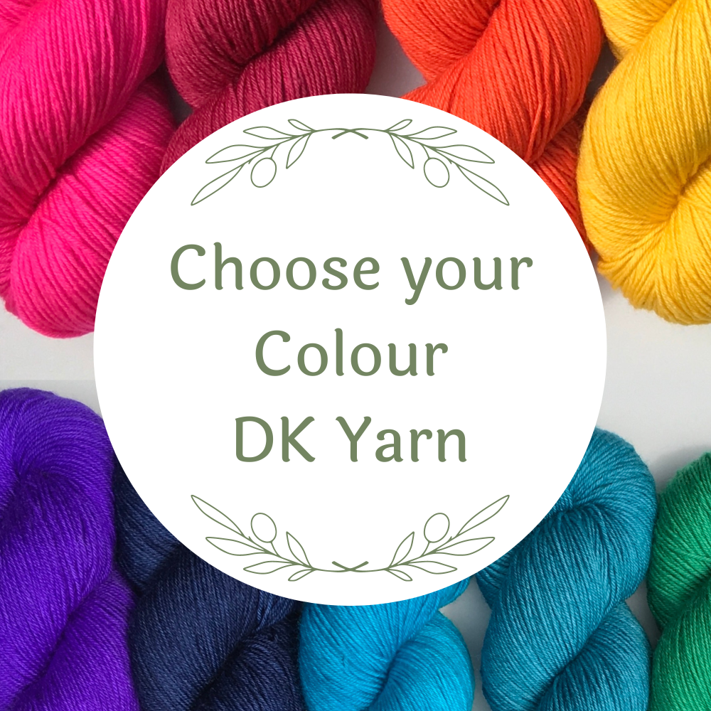 Double Knit Yarn - Dyed to order in a colour of your choice.