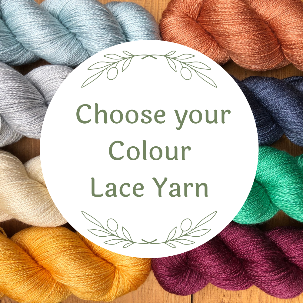 Hand-Dyed Lace Yarn - Choose your Colour