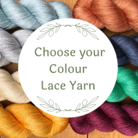 <!---010.5--->Hand-Dyed Lace Yarn - Choose your Colour