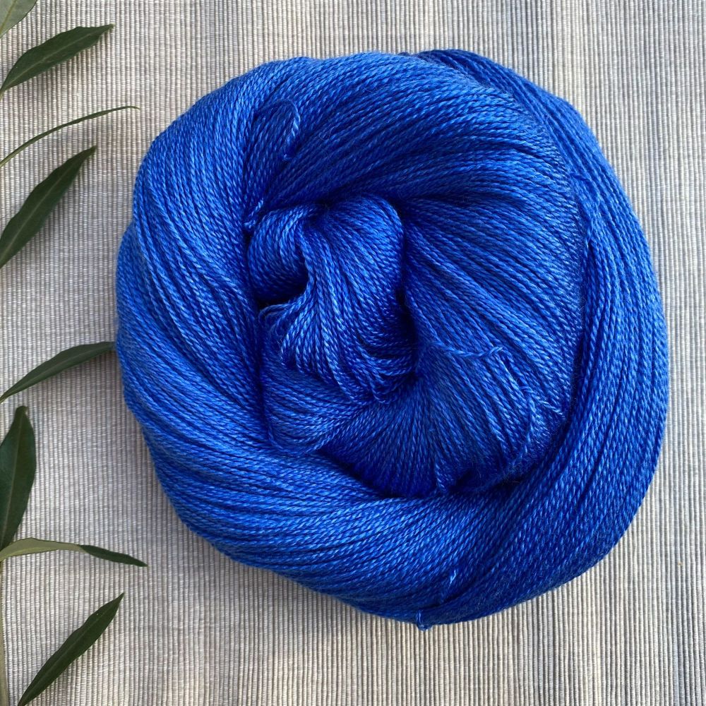 Royal Blue Yarn (Dyed to Order)