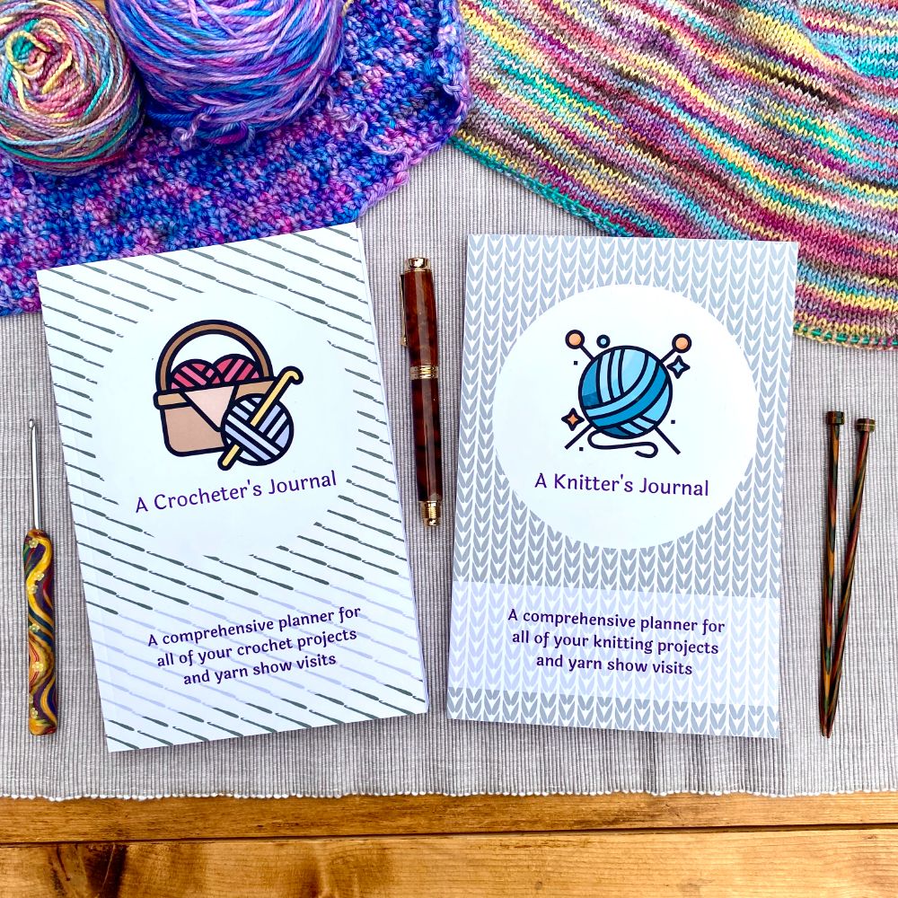 Knitting and Crochet Project Journals