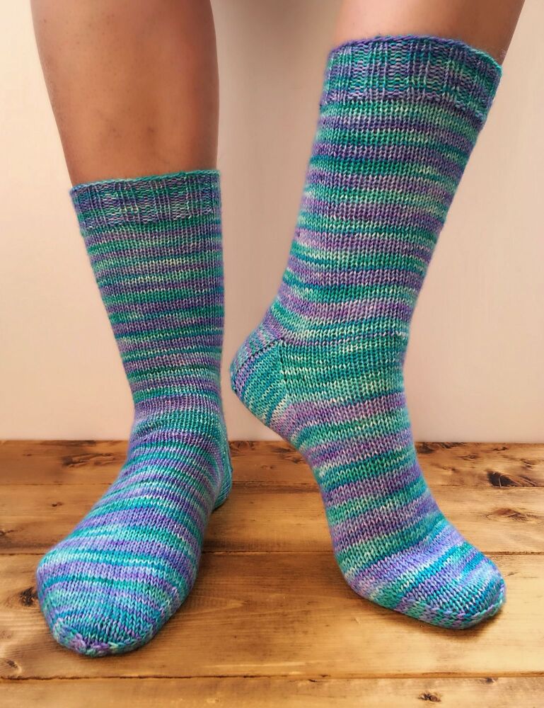 Beginner Sock Knitting Pattern Beginner Sock Knitting Pattern