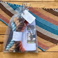 Shawl Knitting Kit with Mini Skeins - Trastevere