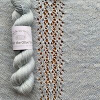 <!---004--->One Skein Shawl Knitting Kit - Banff Springs