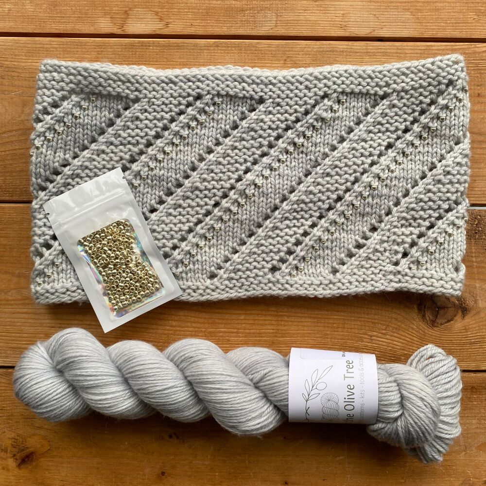 Beaded Cowl Knitting Kit - Cathedral Cowl