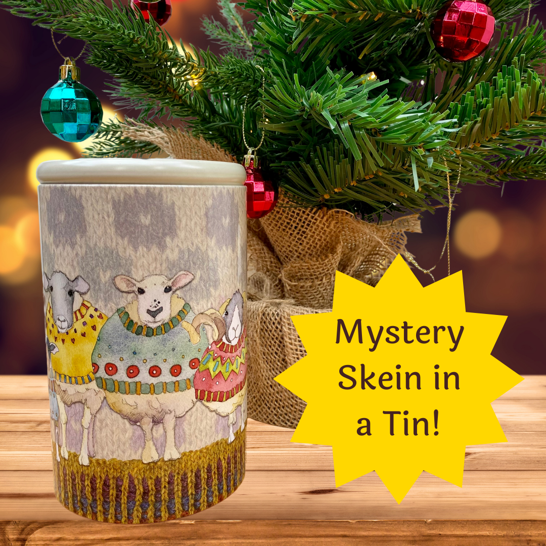 Mystery Skein in a Tin!