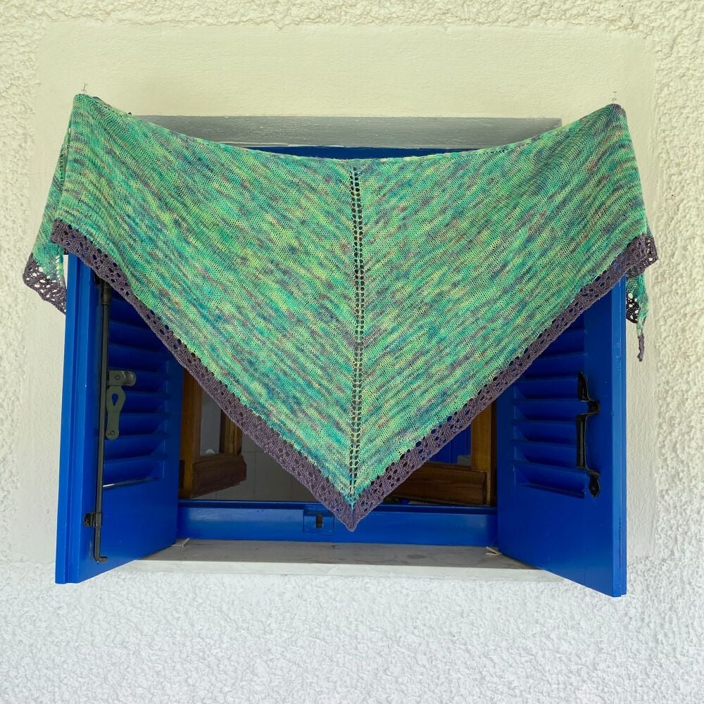 Shawl Knitting Kit - Sunday Morning