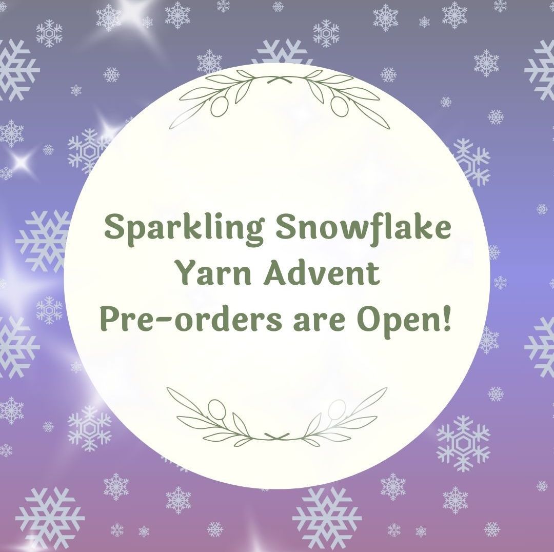 *SOLD OUT* 2025 Yarn Advent - Sparkling Snowflake