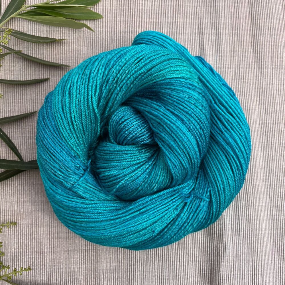 4 ply Silk and Merino Yarn - Aegean Waters