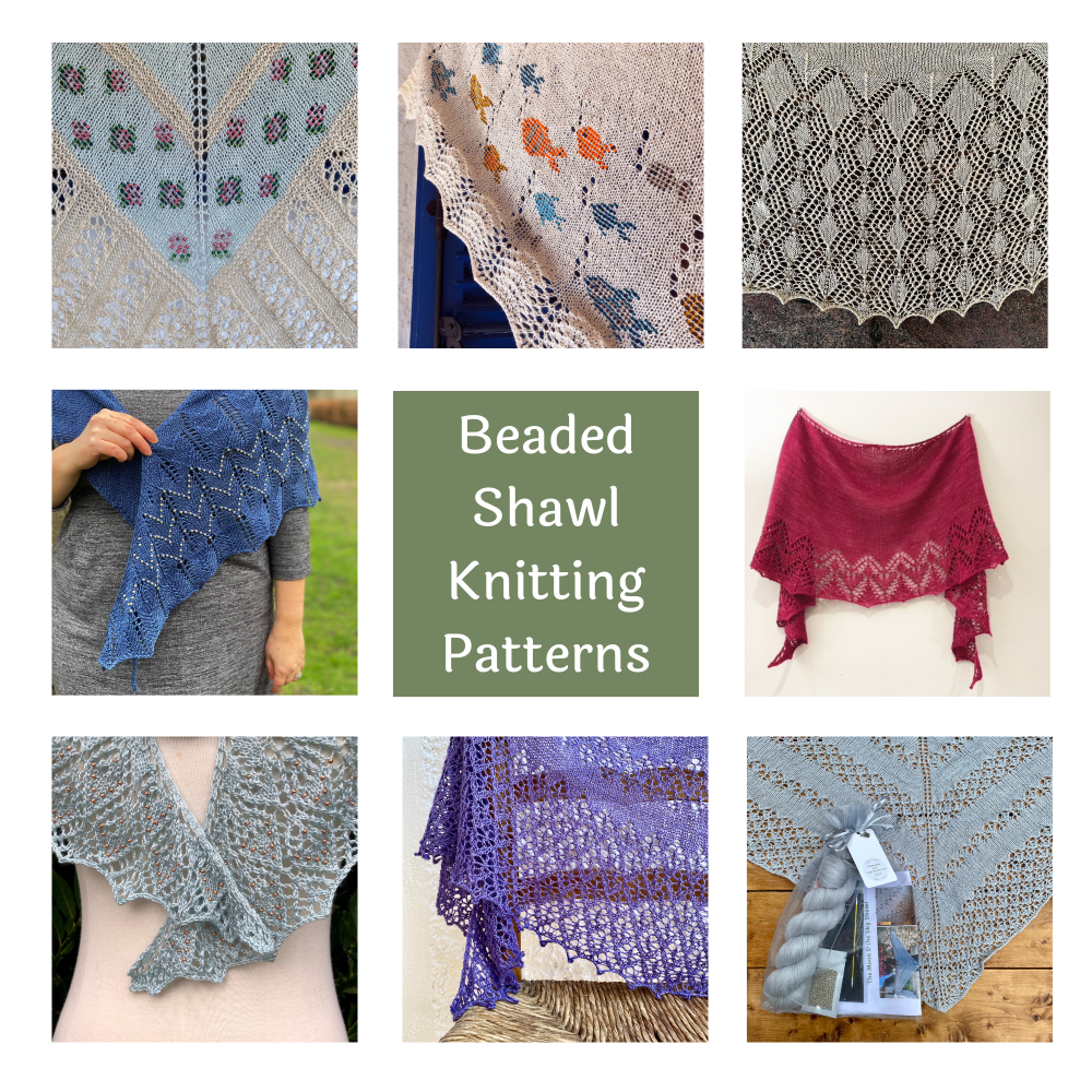 Beaded Shawl Knitting Patterns