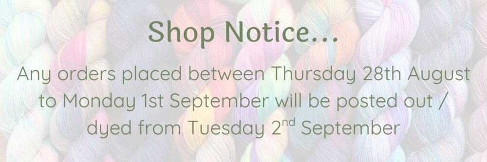 Shop Notice