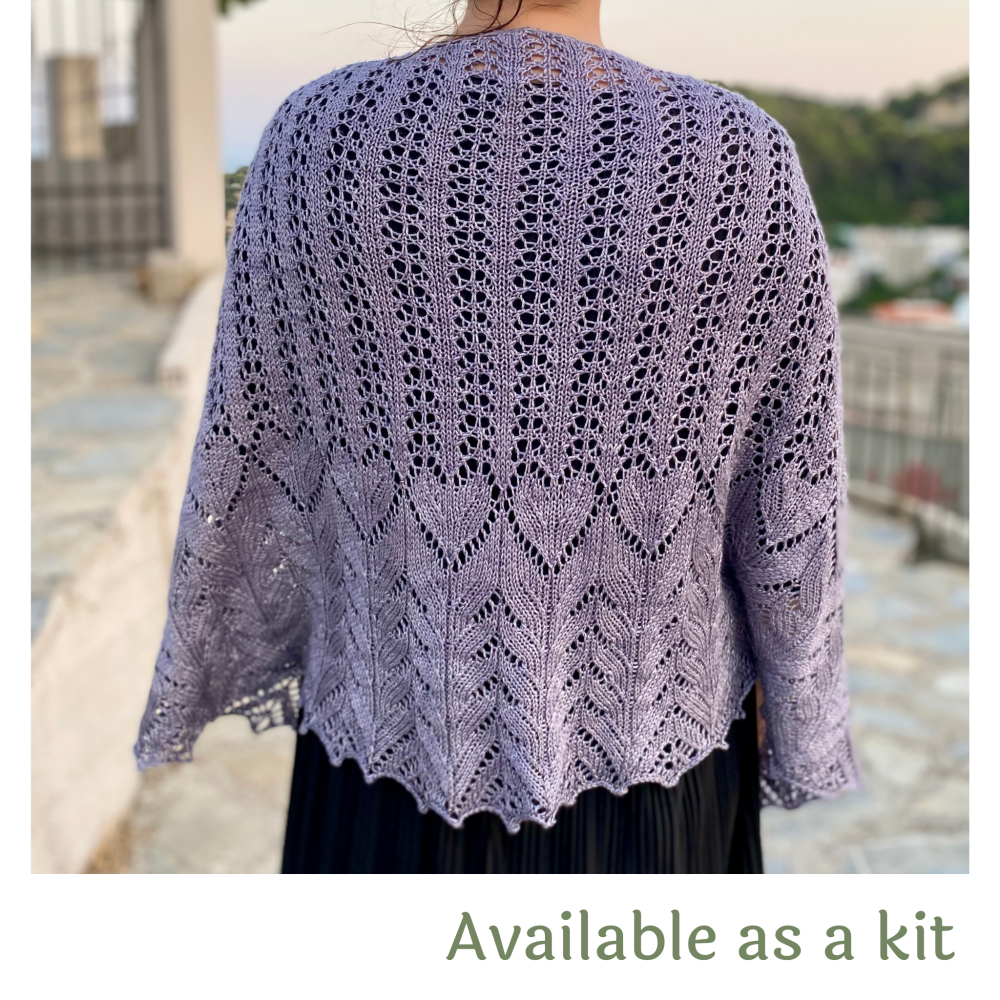 Shawl Knitting Pattern with Beads - Love Is... Shawl