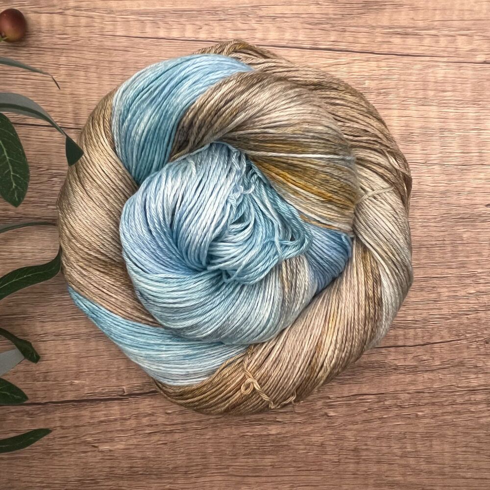 *Limited Edition* 4 ply Silk and Merino Yarn - Brighton Beach