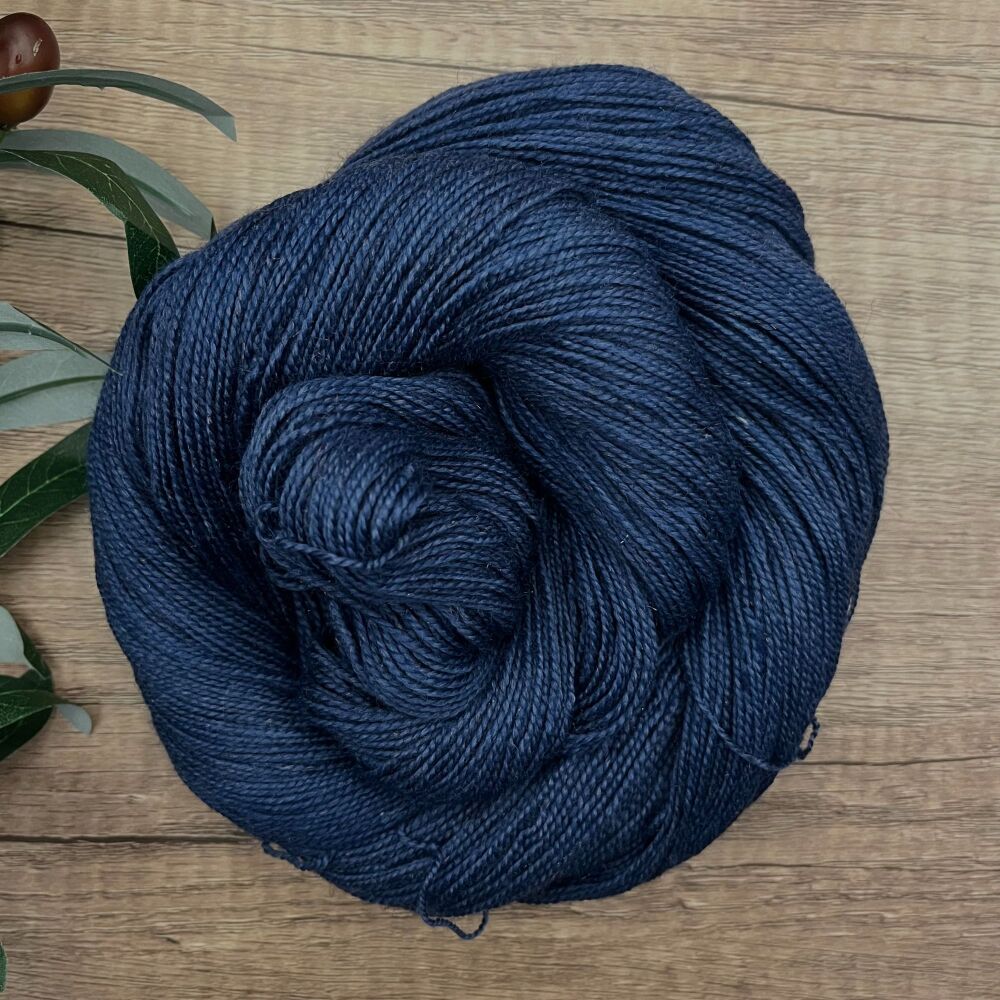 New! Bronze Sparkle Sock / 4 ply Yarn - Night Sparkle