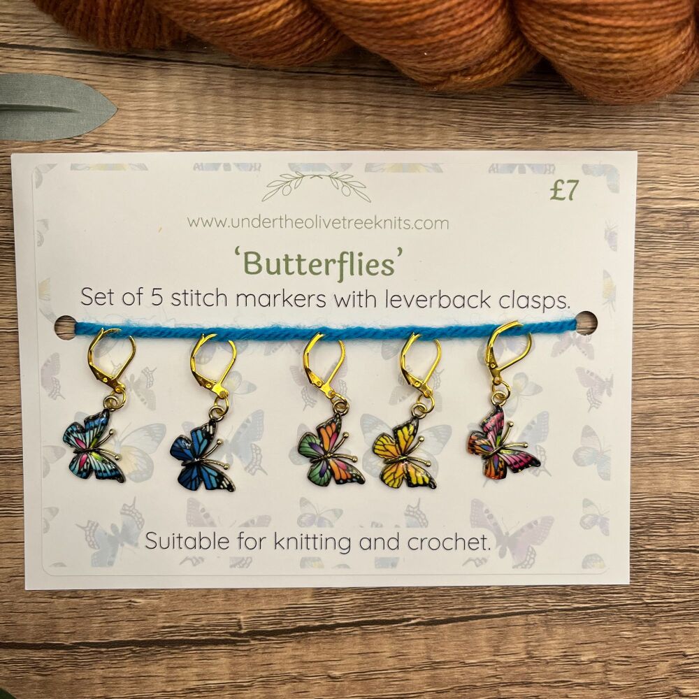 Butterfly Stitch Markers