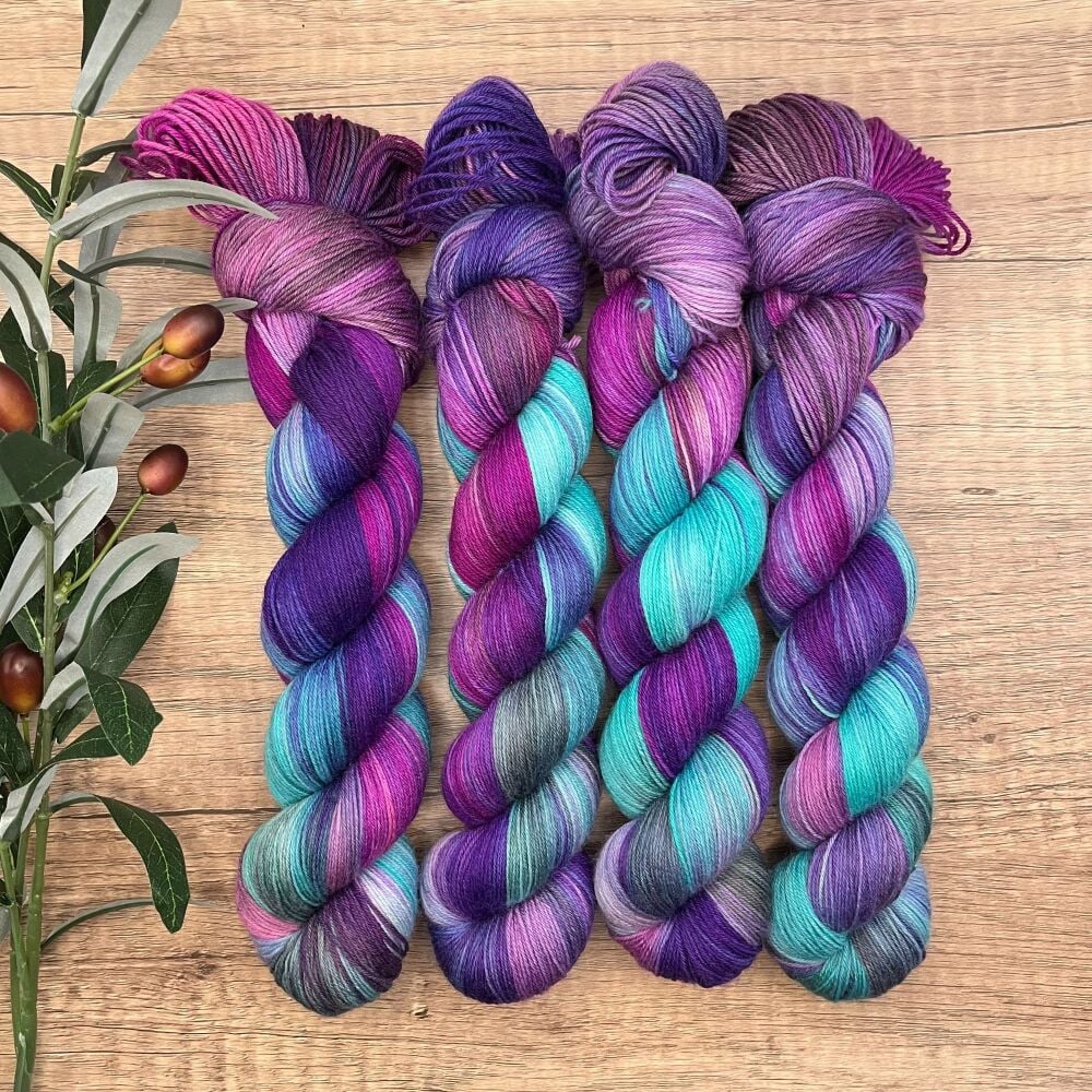 *New* 4 ply / Sock Yarn - Violet Hour