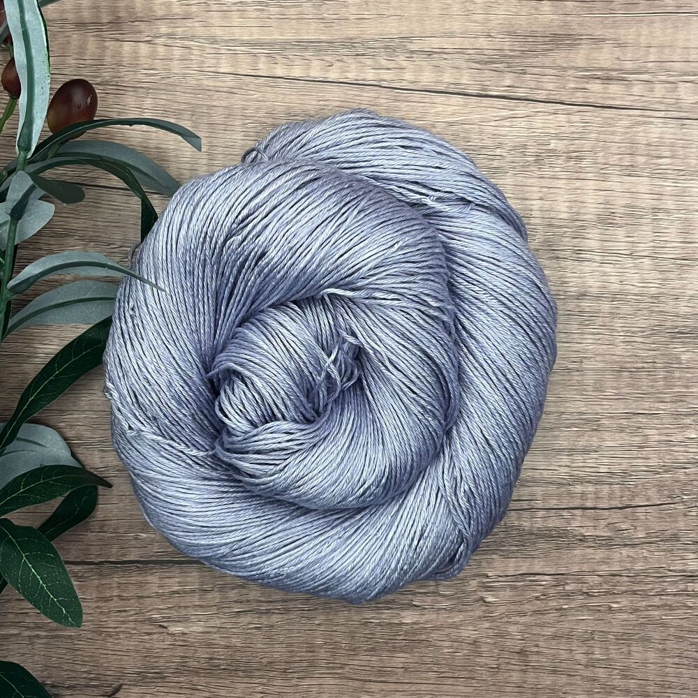 *One of a Kind* 4 ply Silk and Merino Yarn - Whispering Wind