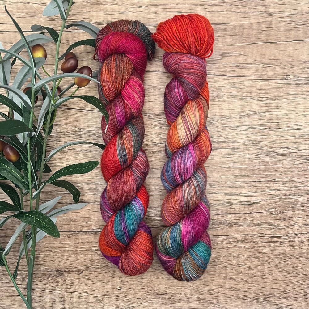 *Limited Edition* 4 ply / Sock Yarn - Autumn Path