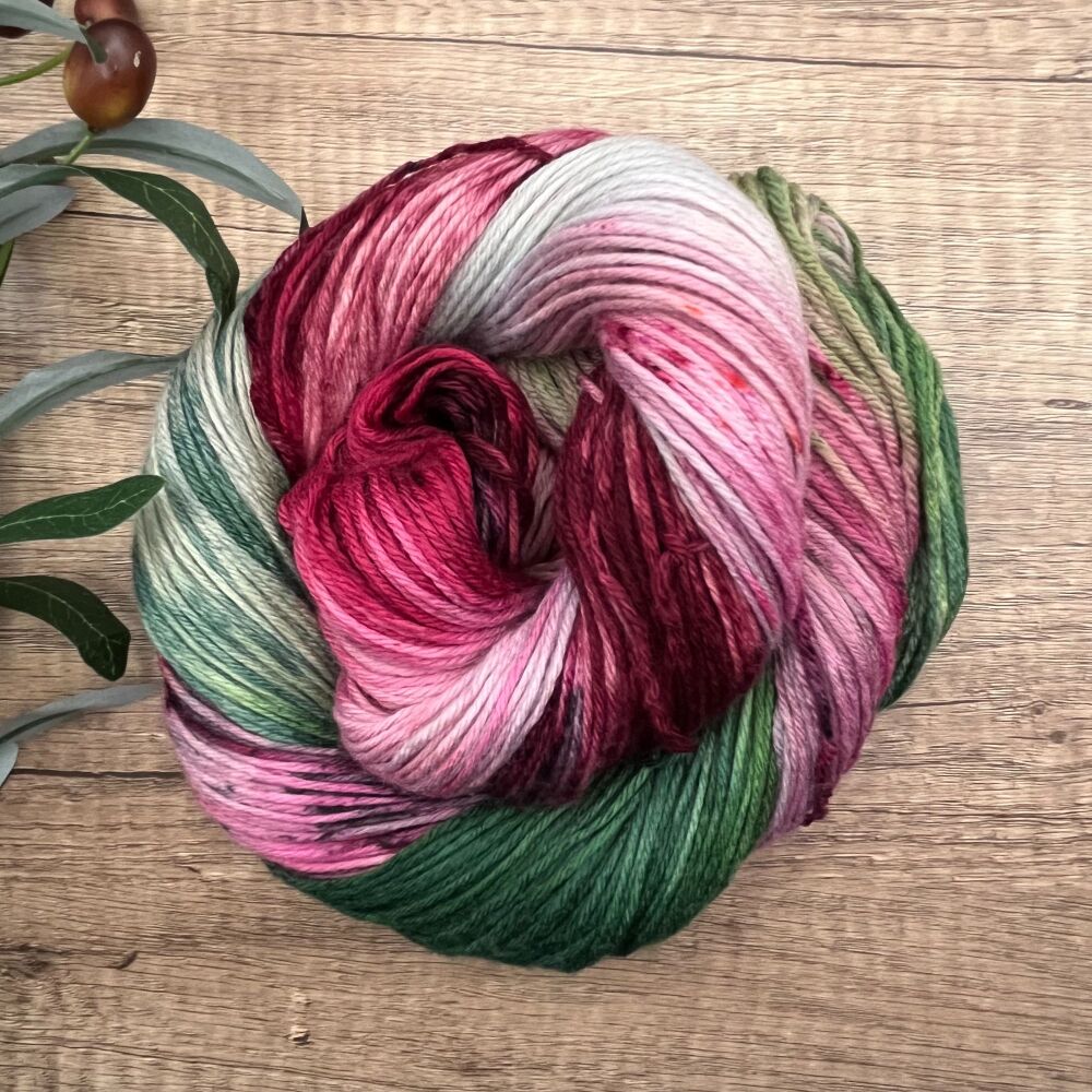 *Limited Edition* Double Knit Yarn - Painted Begonia