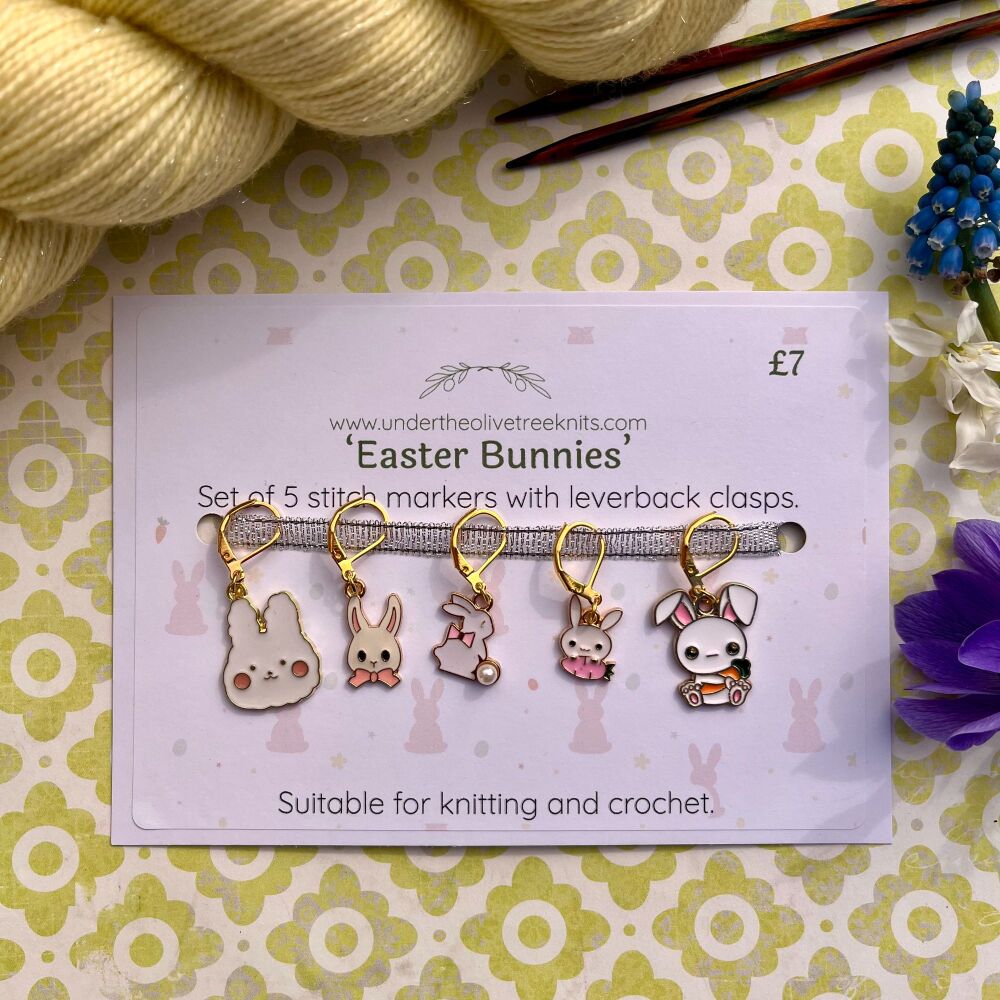 Easter Bunny Stitch Markers