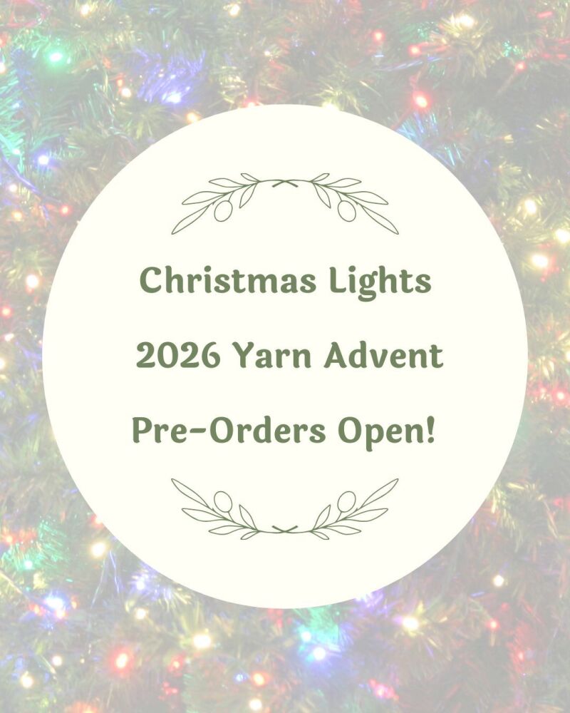 2026 Yarn Advent - Christmas Lights