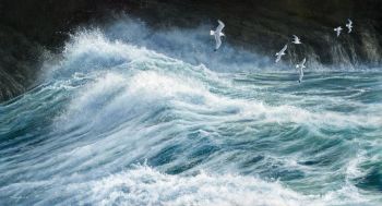 Surge - Kittiwakes - Limited Edition Print By Jeremy Paul