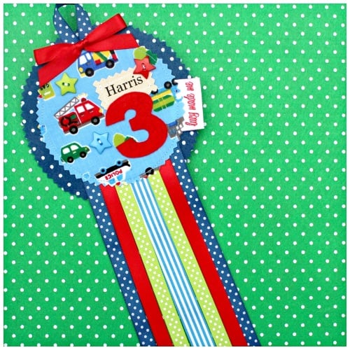 Transport Vehicles Rosette Badge