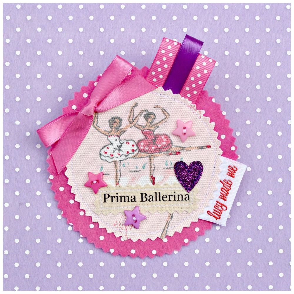 Ballerina Badge £8.00-£12.00