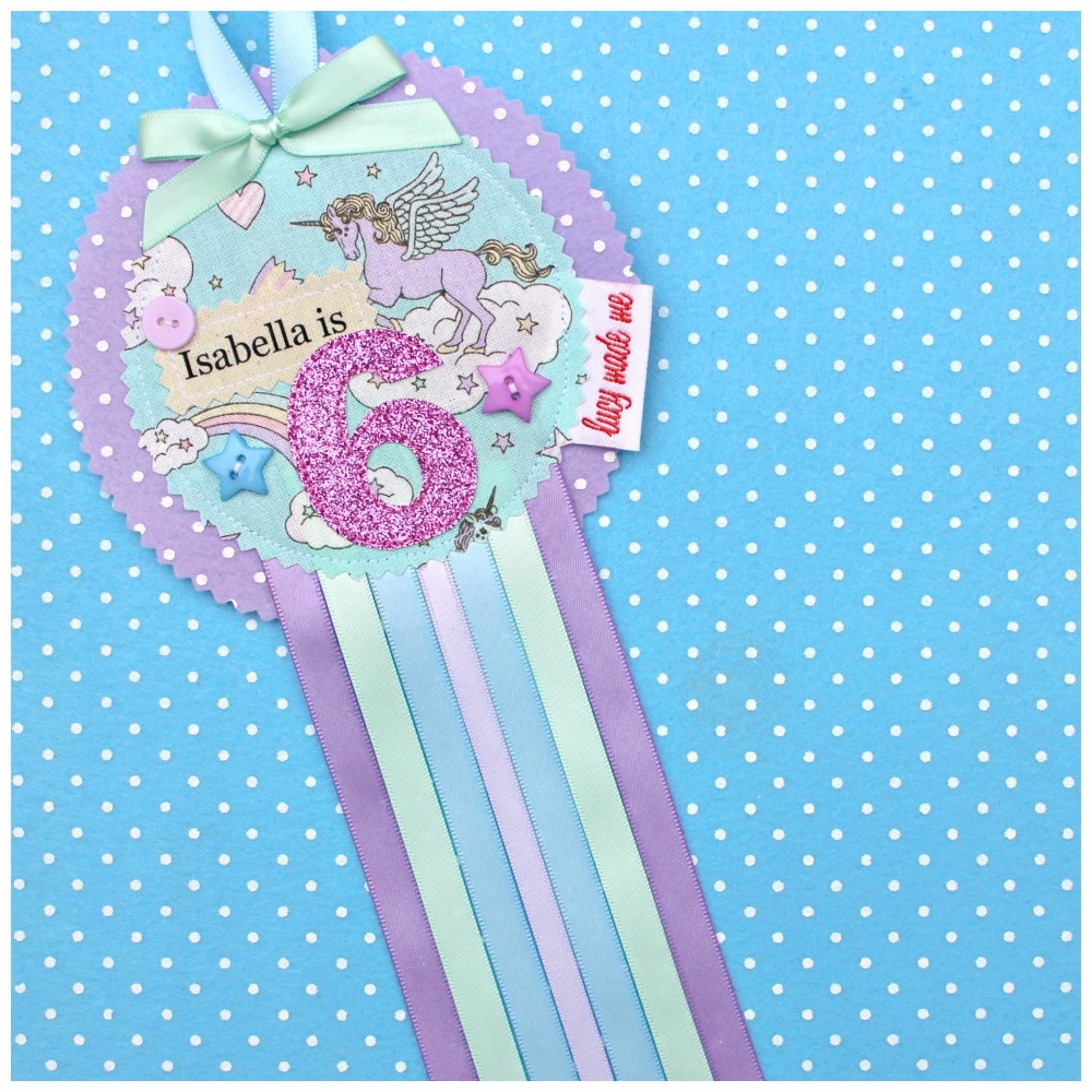 Unicorn Pastel Badge £8.00-£12.00