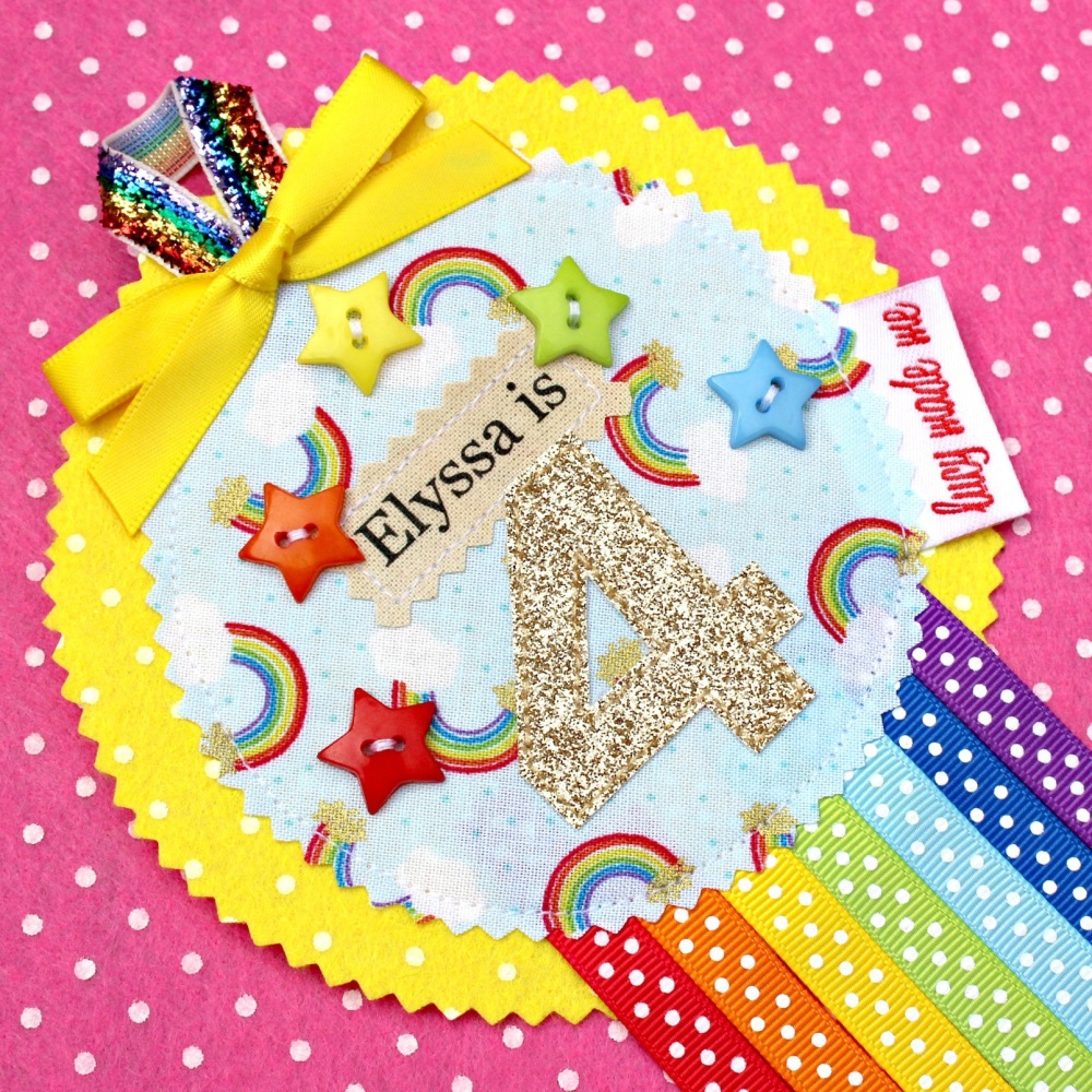 Rainbow Pot of Gold Badge £8.00-£12.00