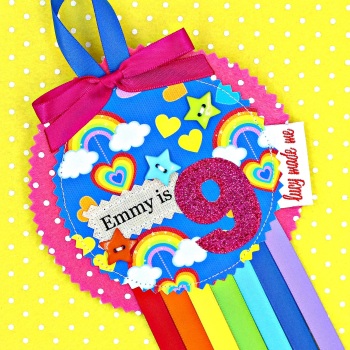 Rainbow Hearts Badge