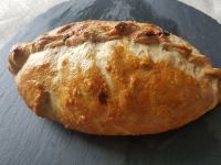 Spicy cheese and onion pasty